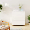 Hitow Three Drawer Chest of Drawers Modern Dresser for Bedroom