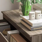 Cassettiera bianca a 3 cassetti, stile moderno minimalista, mobile contenitore per uso singolo