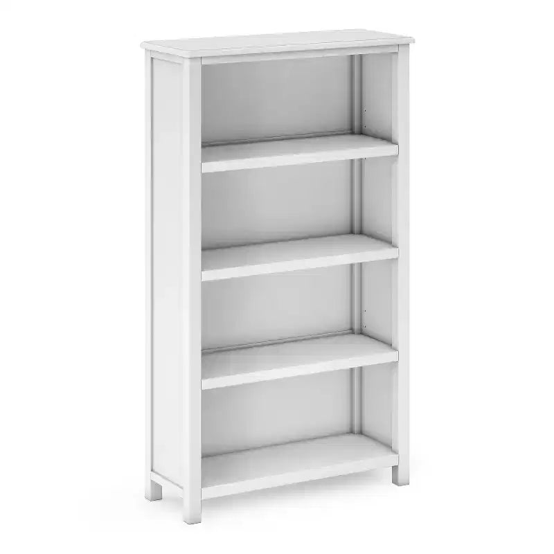 Libreria per bambini a 4 ripiani blu scuro/bianca