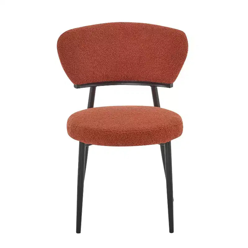 Christopher Knight Home Atrass Upholstered Dining Chair with Metal Legs (Set of 4)