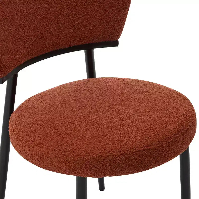 Christopher Knight Home Atrass Upholstered Dining Chair with Metal Legs (Set of 4)