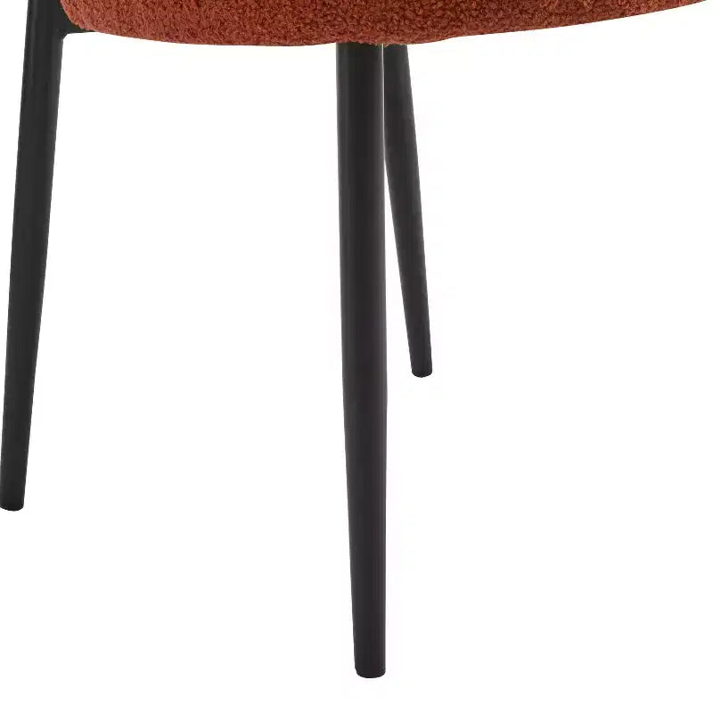 Christopher Knight Home Atrass Upholstered Dining Chair with Metal Legs (Set of 4)