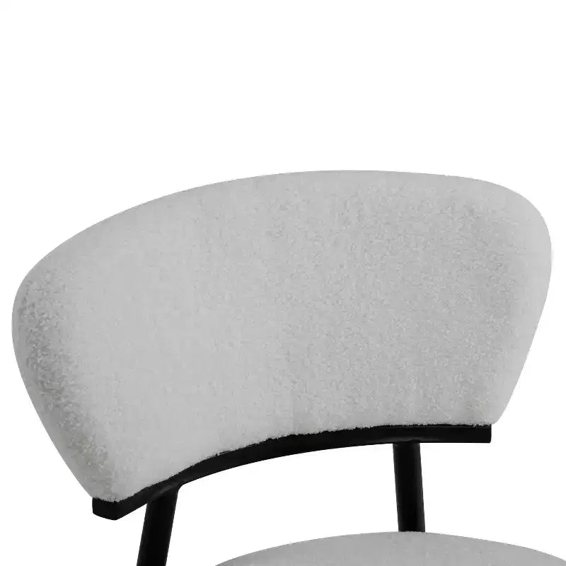 Christopher Knight Home Atrass Upholstered Dining Chair with Metal Legs (Set of 4)