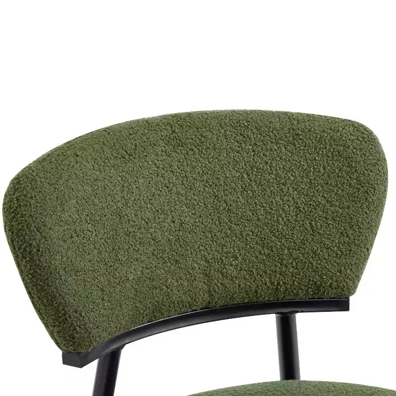 Christopher Knight Home Atrass Upholstered Dining Chair with Metal Legs (Set of 4)
