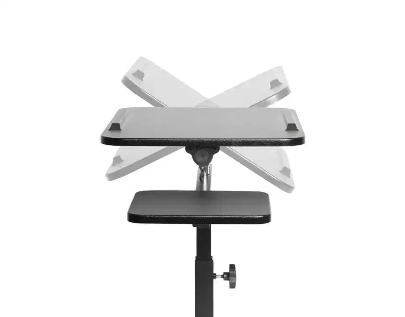 Seville Classics 26 Tilting Mobile Desk Cart with Mouse Pad