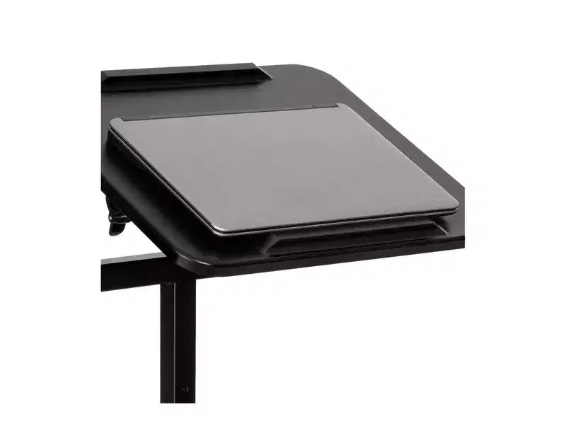 Seville Classics 26 Tilting Mobile Desk Cart with Mouse Pad