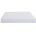 Materasso in memory foam con gel rinfrescante da 10", Bianco, Rigidità media, Singolo/Piazza e mezza/Matrimoniale/King
