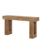 Divano e tavolino da ingresso in legno rustico naturale/grigio, montaggio 1 persona