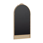 Specchio da parete rettangolare nero, cornice in metallo, 38" x 26", singolo