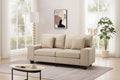 EROMMY 70.9 Linen Loveseat Sofa,Upholstered Loveseat Couch With 2 Extra Soft Cushions & Convenient Side Storage,Comfortable And Stylish Two-Seater