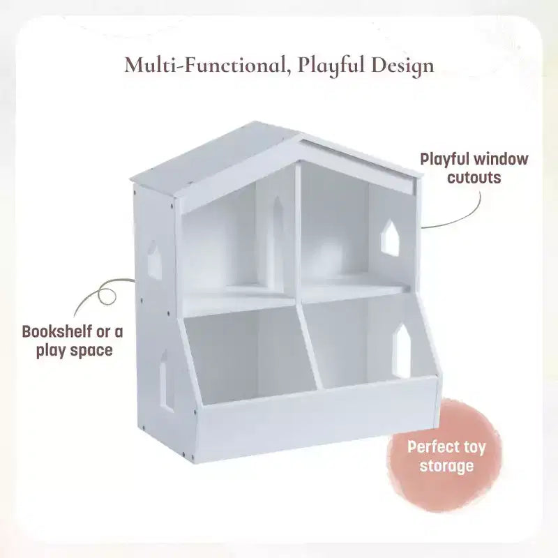 Little Seeds Trellis Storage Cubby Bookcase