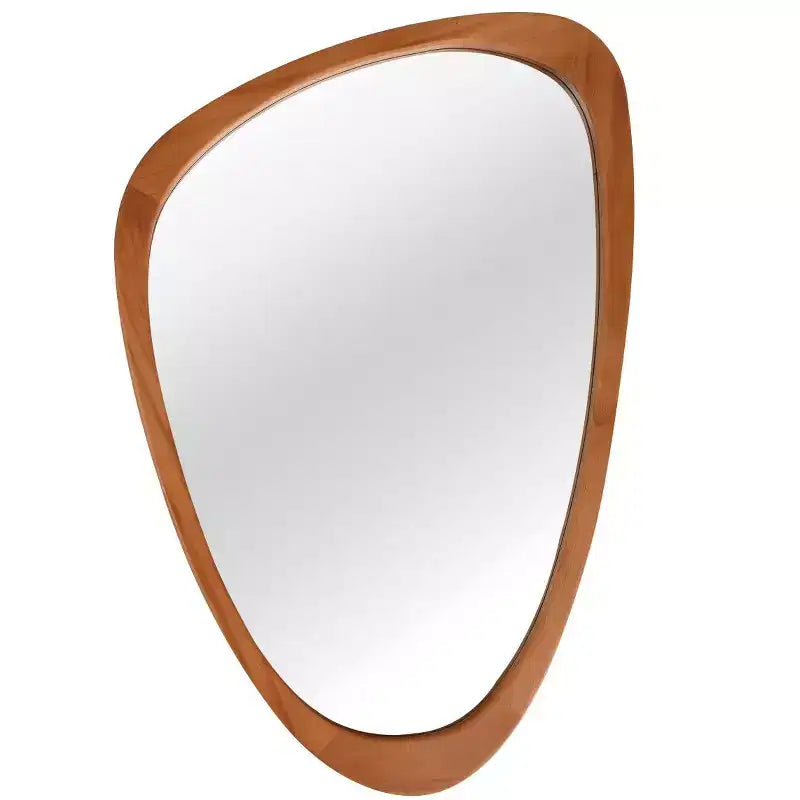 24 x 36 Modern Irregular Shape Wall Mirror, Decorative Accent Mirror for Home, Bathroom, Bedroom-Panipeachy