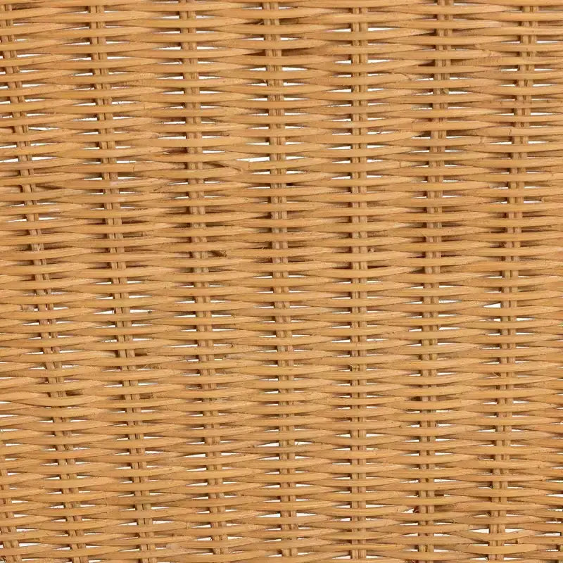 bali & pari Barito Natural Rattan Counter Height Barstool: Bohemian Design, No Assembly Required