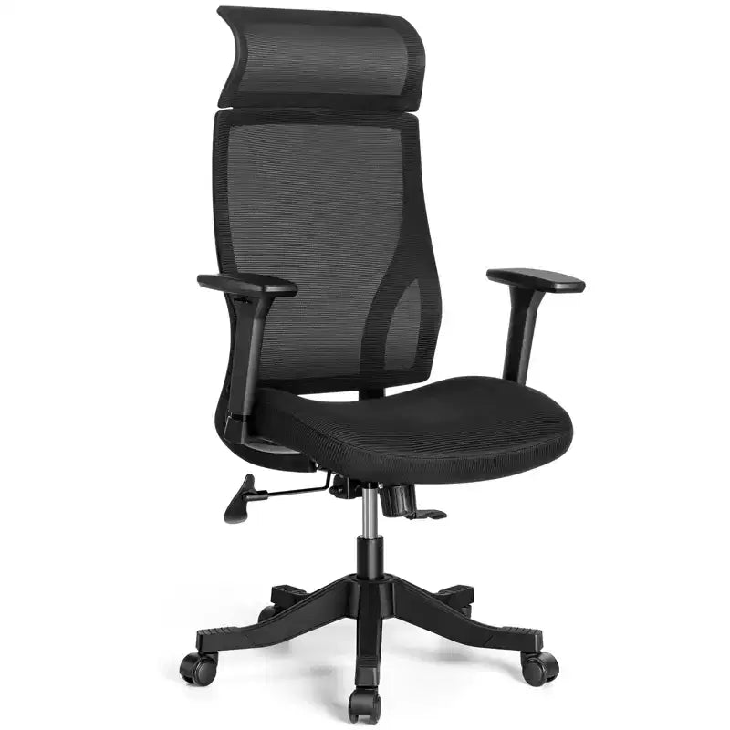 Ergonomic Mesh Office Chair with 3D Armrests Headrest and Lumbar Support
