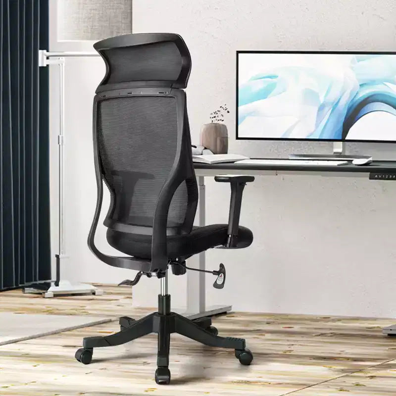 Ergonomic Mesh Office Chair with 3D Armrests Headrest and Lumbar Support